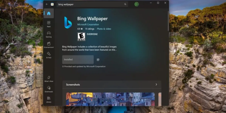 Microsoft Bing Wallpaper: Terungkap, Mengapa Buka Bing Saat Klik Desktop?