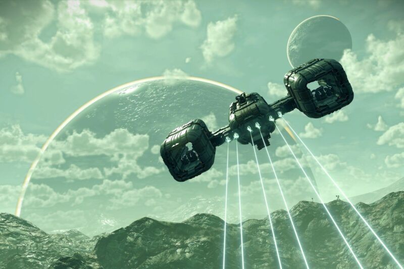 Terungkap! Balapan Starship No Man's Sky Spektakuler Dibuat Pemain, Wajib Dicoba