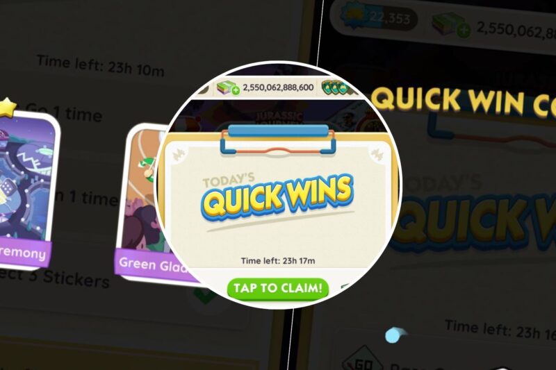 Monopoly GO Quick Wins: Tugas Harian Lengkap Maret 2026