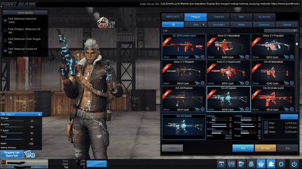Memilih Senjata Point Blank