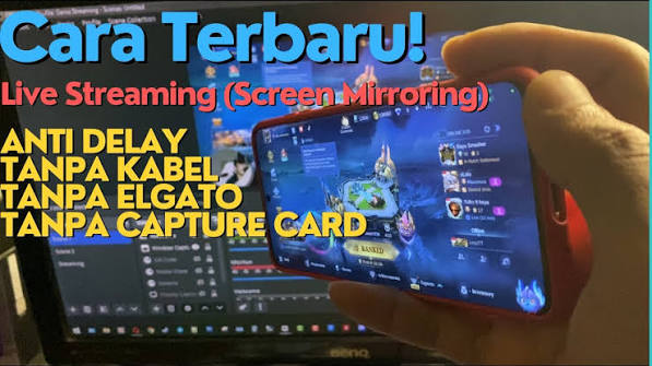 Cara Streaming Game HP ke PC Tanpa Delay