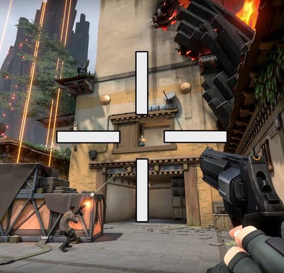 mengatur crosshair valorant