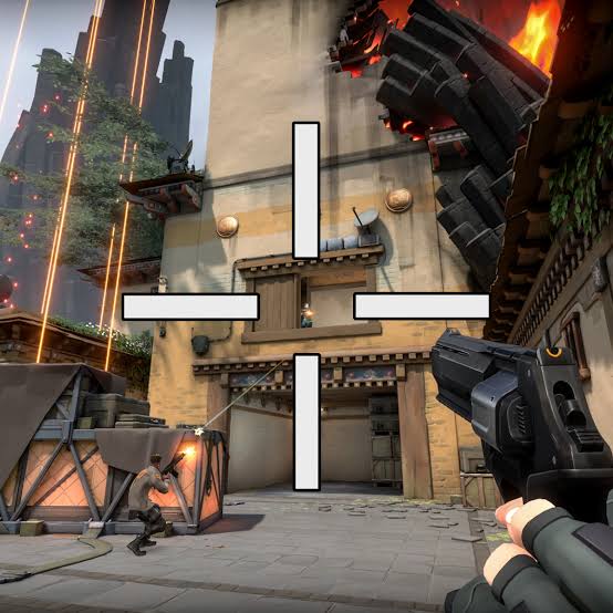 mengatur crosshair valorant