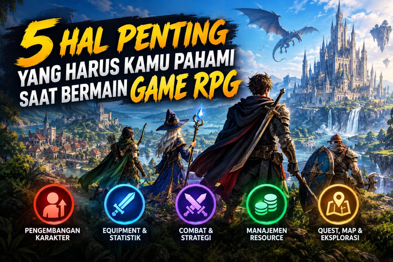 5 Hal Penting Yang Harus Kamu Pahami Saat Bermain Game RPG