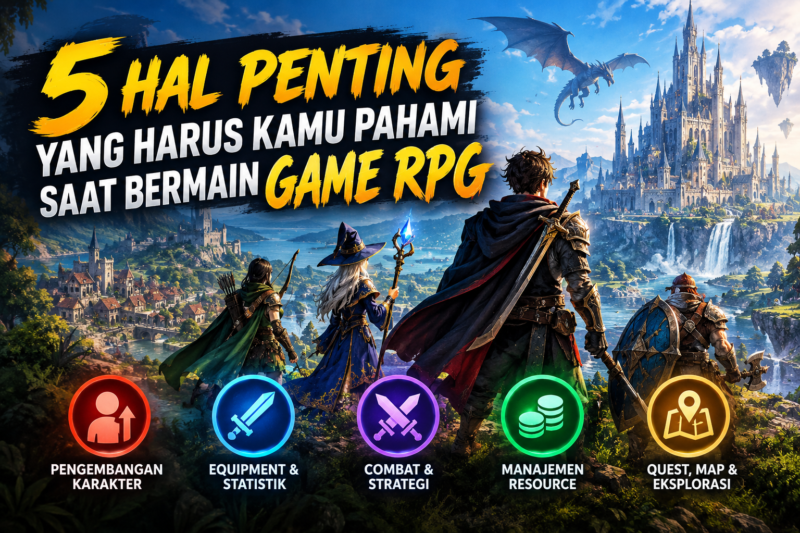 5 Hal Penting Yang Harus Kamu Pahami Saat Bermain Game RPG