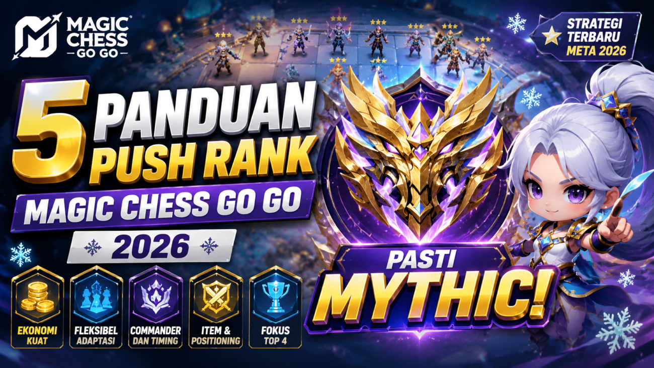 5 Panduan Push Rank Magic Chess Go Go 2026