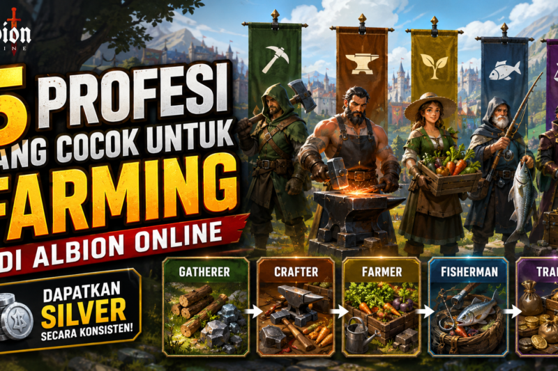 5 Profesi Yang Cocok Untuk Farming Di Albion Online