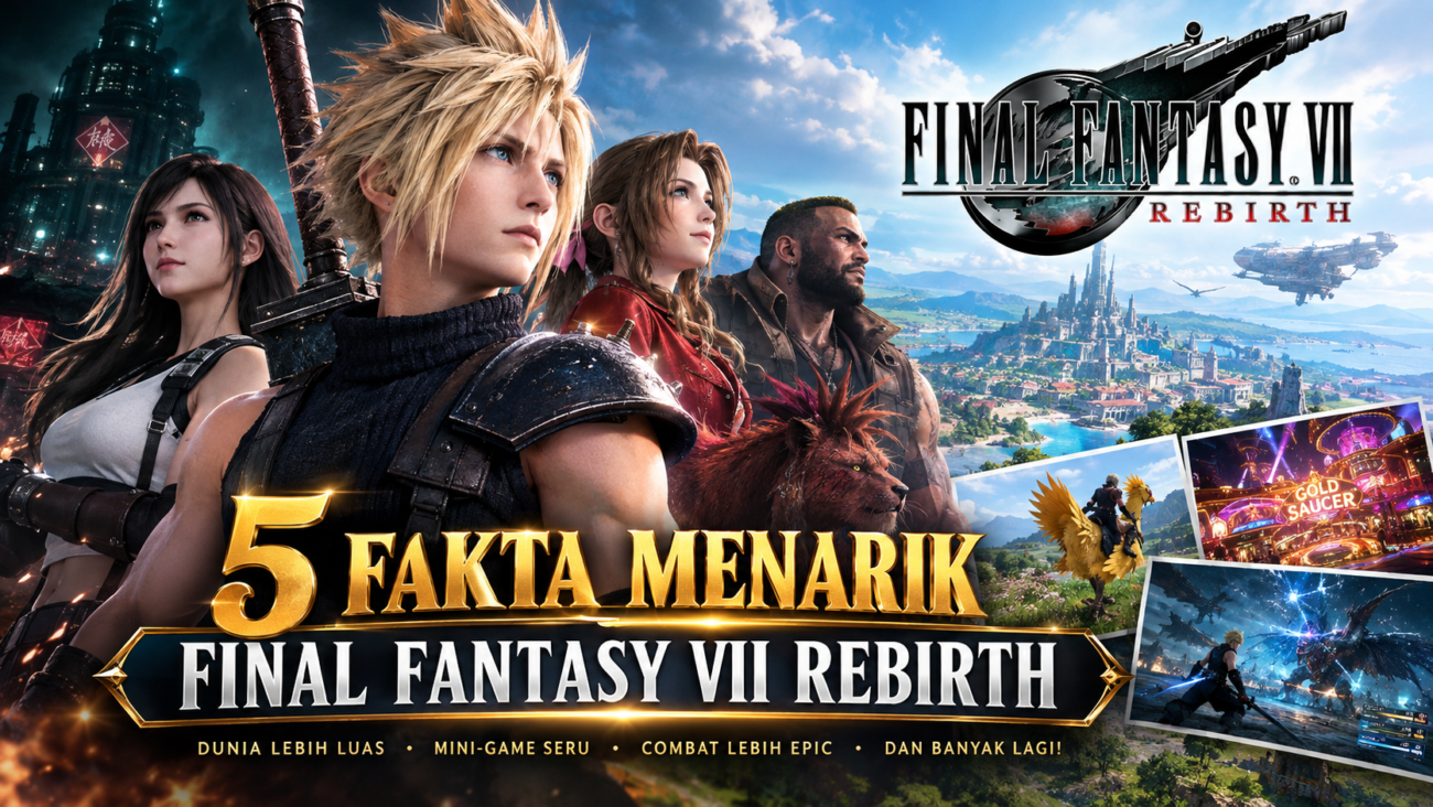 5 Fakta Menarik Final Fantasy VII Rebirth